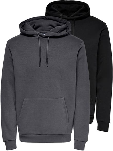 Only & Sons Heren hoddie 2 pack Ceres