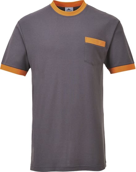 TX22 - Portwest Texo Contrast T-shirt Grijs | S