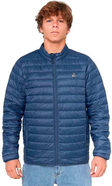 Rip Curl Anti Series Search Puffer Crew Sweatshirt Blauw M Man
