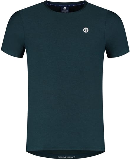 Rogelli Essential Heren Hardloopshirt - Korte Mouw - Blauw