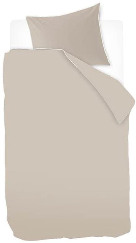 Ivorlyn Sommerset Dekbedovertrek - Eenpersoons - 140x200/220 cm - Sand