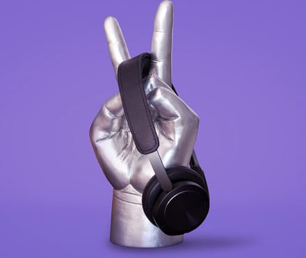 Luckies - Hoofdtelefoon Houder Peace Out