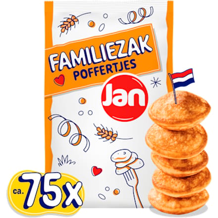 Poffertjes in familiezak