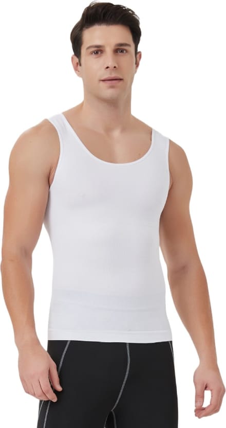 Linorie Corrigerend Shirt Mannen Shapewear Hemd - Wit - L