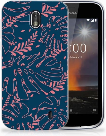 Nokia 1 TPU Case Palm Leaves