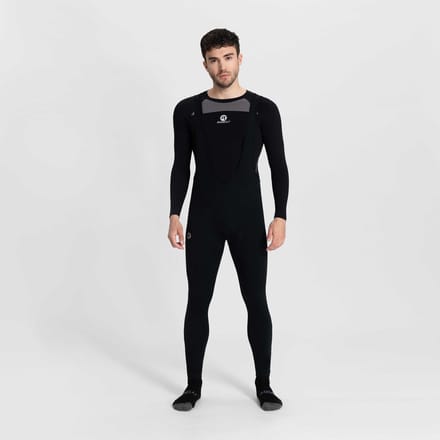 Rogelli Core Heren Lange Fietsbroek - Zeem - Bretels - Zwart