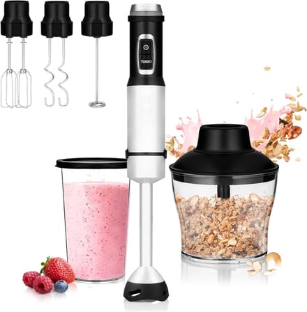Core® Mixer staafmixer - Mixer - Mixer handmixer - Zilver - ‎7cm x 6cm x 41cm