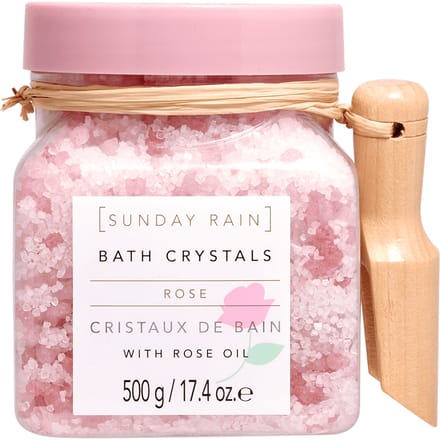 Sunday Rain Rose Bath Crystals 500 g