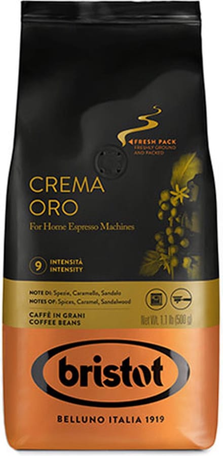 Bristot Crema Oro - Koffiebonen - 500 gram