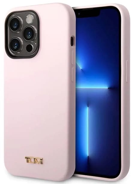 Tumi Back Cover - iPhone 14 Pro Max - Paarse silicone case - Slanke en krasbestendige bescherming
