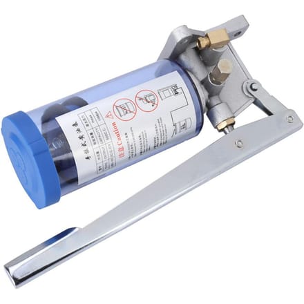 LSG 05 Handmatige Smeerpomp Handbediende Vetspuit 6mm Uitgang 500CC gray