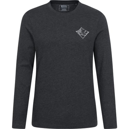 Mountain Warehouse Heren Bergzicht T-Shirt (Donkergrijs)