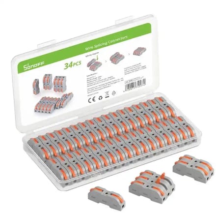 Sonoff Wire Splicing Connector pack (34 pcs)