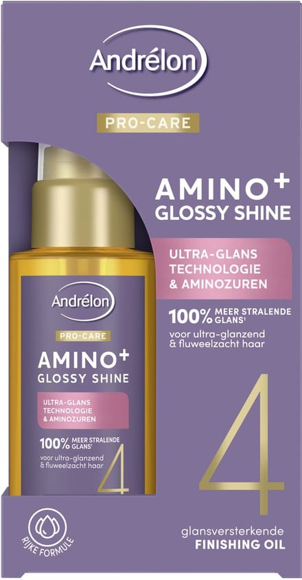 Andrelon - Pro-Care Finishing Oil - Amino+ Glossy Shine - 50 ml