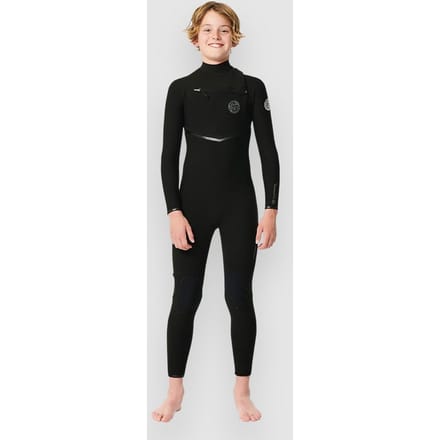 Rip Curl Flashbomb 5/3 C/Zip Kids Wetsuit zwart