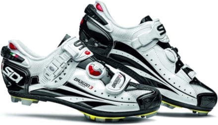 Sidi DRAGON 3 Mountainbikeschoenen Wit/Zwart Vernice - Maat 48