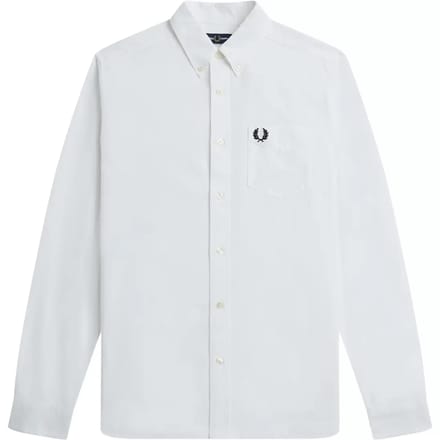LongSleeve Oxford Shirt - White