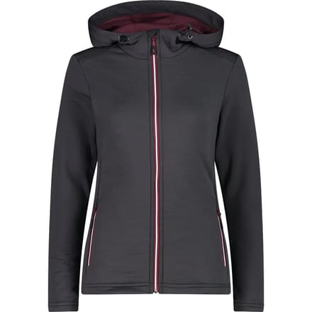 Dames fleece met capuchon CMP