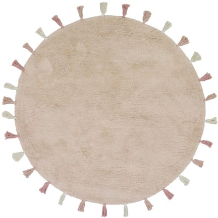 Tapis Petit Sara Vloerkleed - 130 x 130 cm - Roze