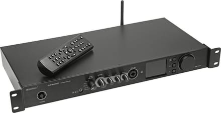 Omnitronic DJP-900NET PA-versterker Bluetooth, DAB+, Internetradio, WiFi RMS vermogen per kanaal op 4 Ω: 460 W