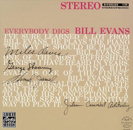 Everybody Digs Bill Evans