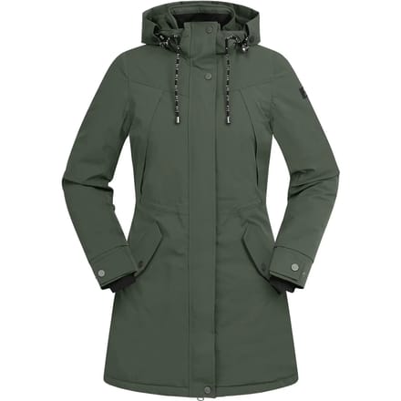 ELT WINTER PERFORMANCE LANGE PARKA ONTARIO Groen