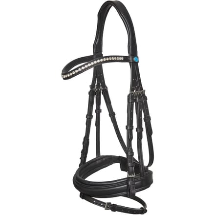 Hoofdstel Kieffer Essentials Lara Curved Browband/Not Lined