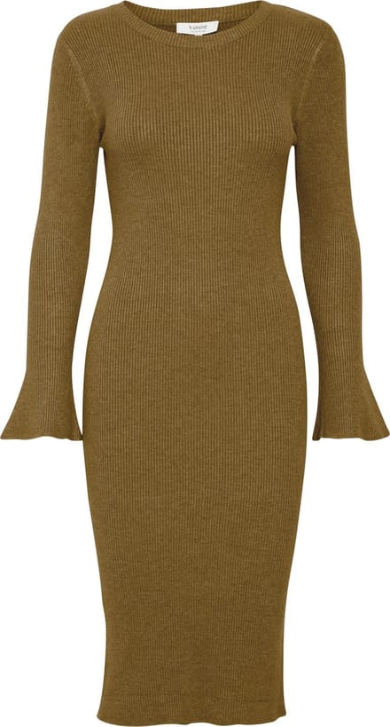 b.young BYMMORLA RIB DRESS - Dames Jurk - Maat M