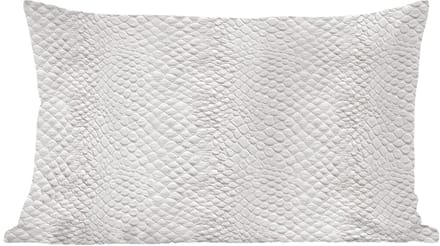 Sierkussens - Kussentjes Woonkamer - 60x40 cm - Slang - Patroon - Wit