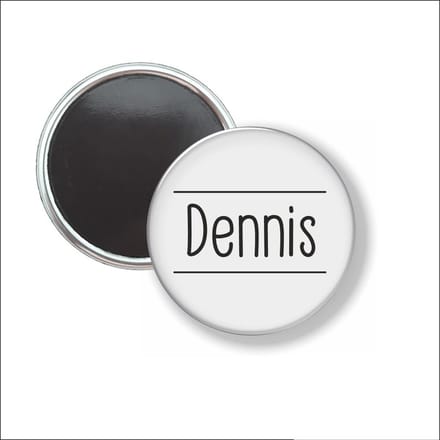 Button Met Magneet 58 MM - Dennis - NIET VOOR KLEDING