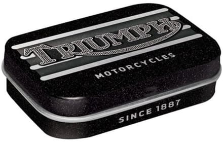 Mint Doosje Triumph - Motorcycles since 1887 (Inclusief Pepermuntjes)