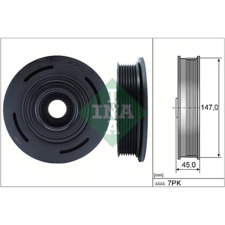 Schaeffler Ina Riemschijf, krukas INA 544 0098 10