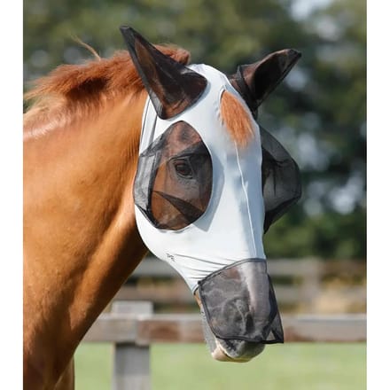 Anti-Vliegenmasker voor paarden Premier Equine Comfort Tech Xtra Lycra