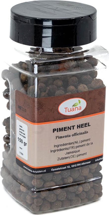 Tuana Kruiden - Piment Heel - Strooibus 150 Gram - Tuanashop - MP-P-0027