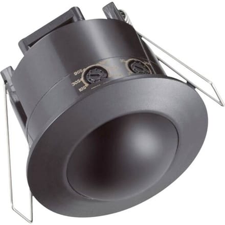 V-TAC VT-8029-FB PIR-plafondbewegingssensoren - (MAX: 500W LED) - IP20 - Zwart