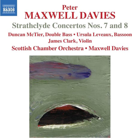 Scottish Chamber Orchestra, Peter Maxwell Davies - Maxwell Davies: Strathclyde Concertos Nos. 7 & 8 (CD)