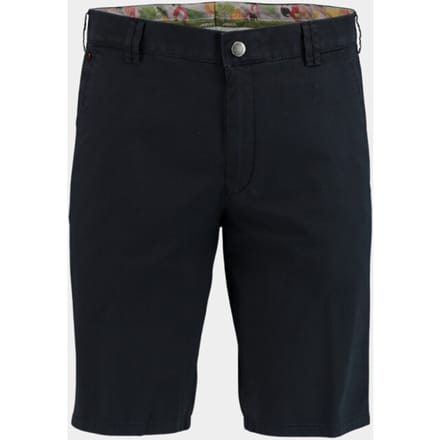 Meyer Bermuda B-Palma Modern Cotton Twill Gabardine Stretch Navy / male