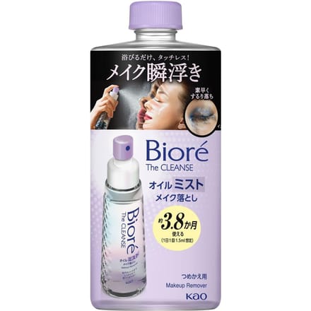 Kao - Biore The Cleanse Oil Mist Makeup Remover 180ml Refill