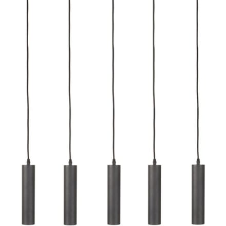 LABEL51 Ferroli Hanglamp - Zwart - Metaal - 5-lichts