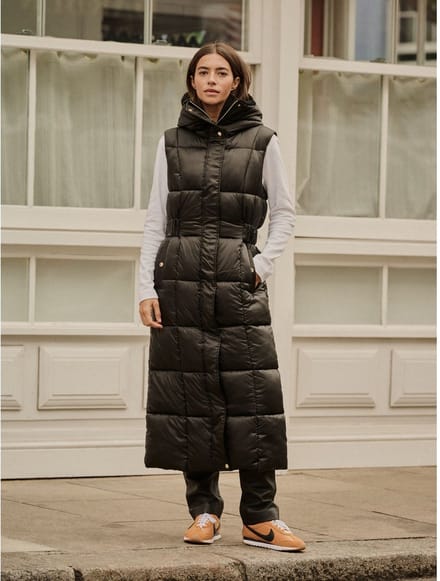 Next - Dames - Gewatteerd gilet - Petite - Zwart