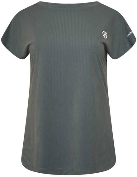 Dare 2B, Breeze By Dames sportshirt, Blauw, Maat 34