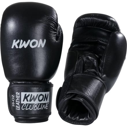 Leren bokshandschoenen Kwon Clubline Pointer