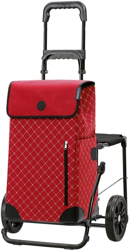 Andersen Shopper Komfort Shopper Sofia Winkelwagen 58 cm - 45 L - rot