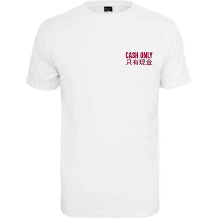 Mister Tee T-shirt Cash Only Tee White