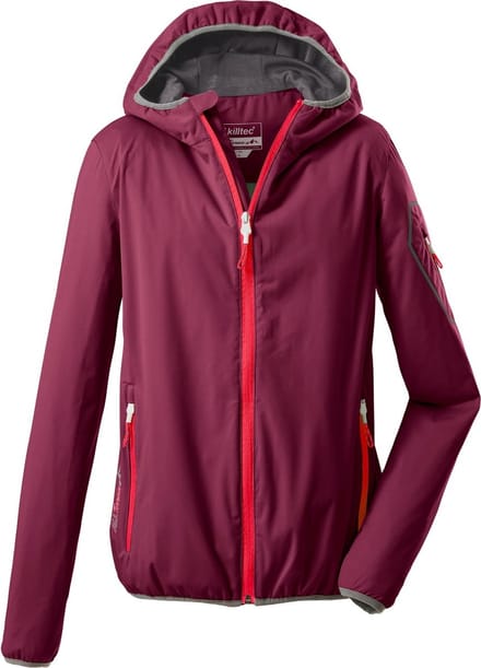 Killtec Jas Trin 36865 roze softshell packable - maat 38