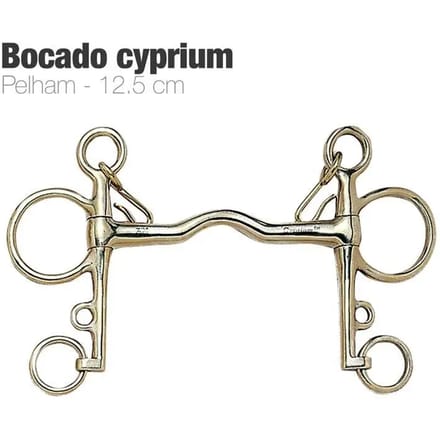 Pelham voor paard Zaldi Cyprium 21250CY