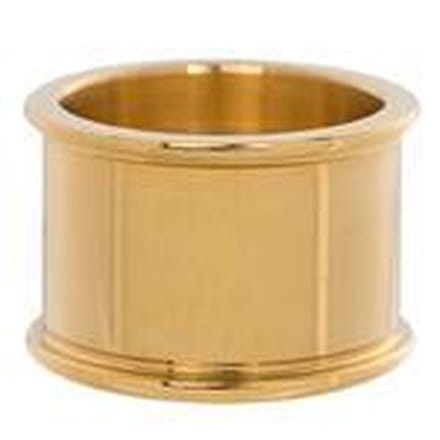 IXXXI Basisring goudkleurig 14mm - maat 20