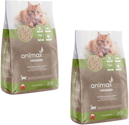 Animax - Kattenbakvulling 2 x 7L - Klonterende strooisel klassiek