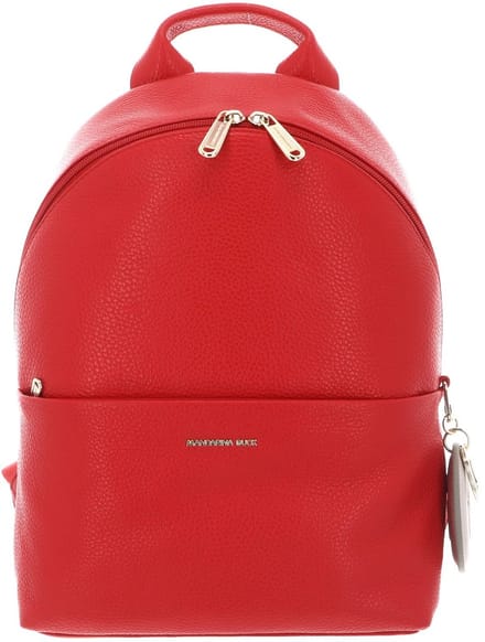 MANDARINA DUCK Leren vrijetijdsrugzak rugzak Mellow Leather Backpack Diva rood