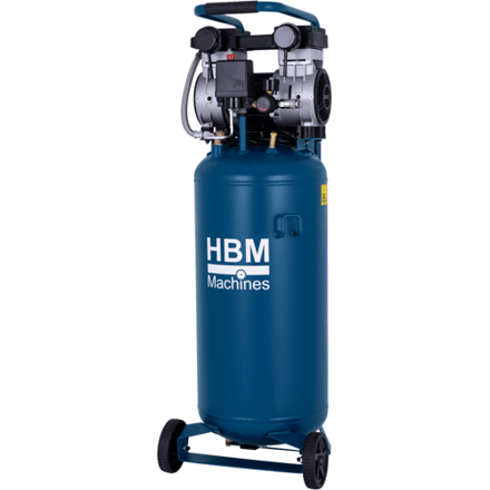 HBM verticale stille compressor, 50 liter